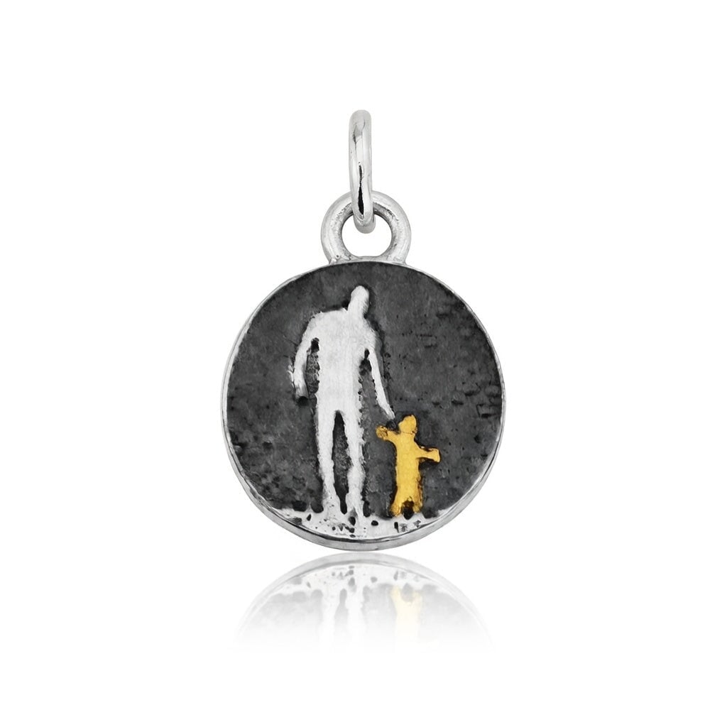 Father and Child Nights Sky Charm (small)