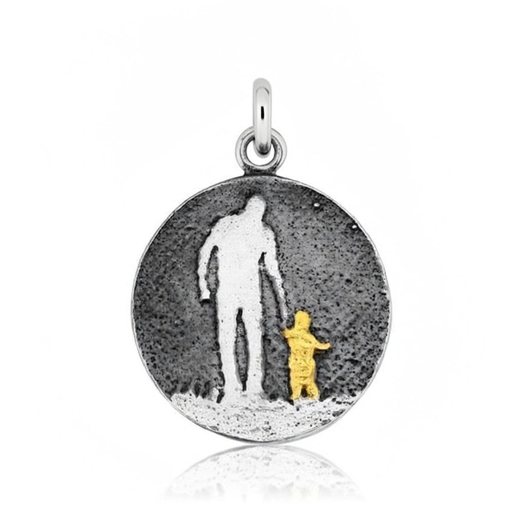Father and Child Nights Sky Charm (small)