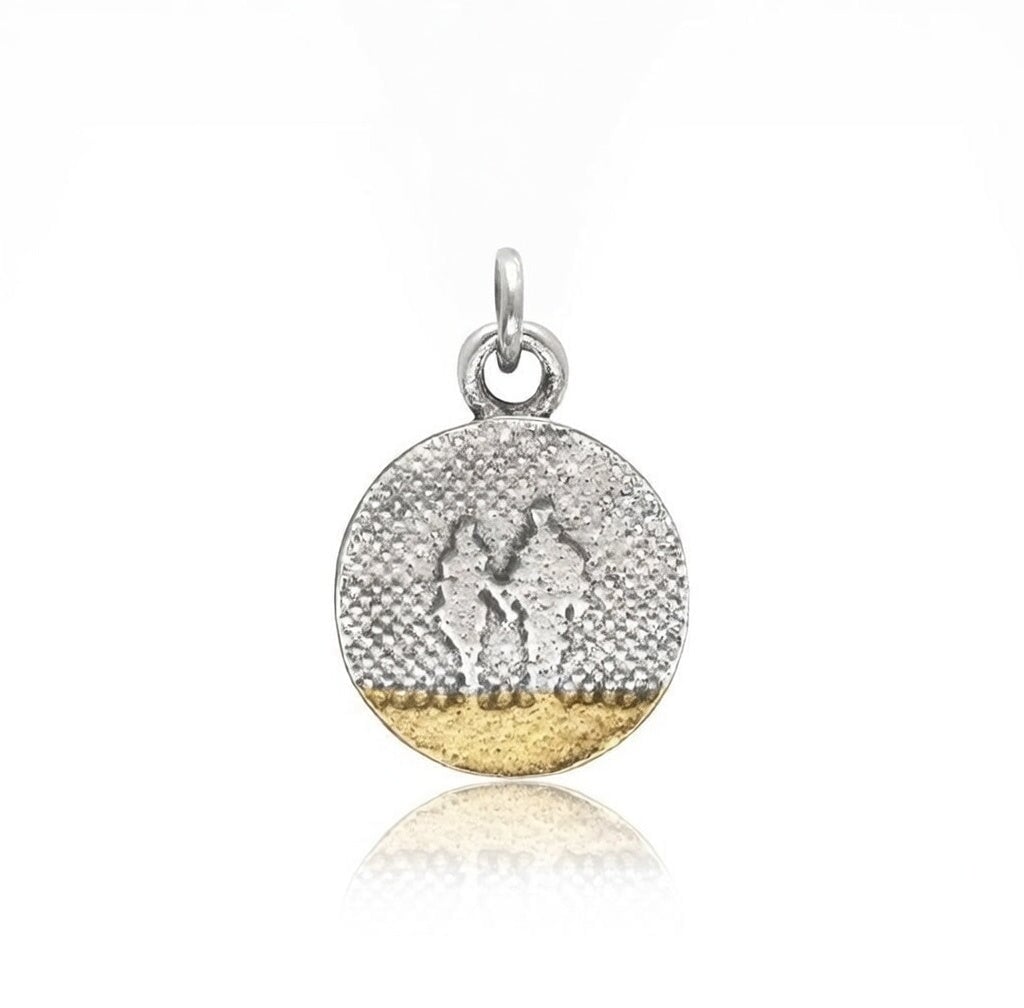 Little Round Couple Charm