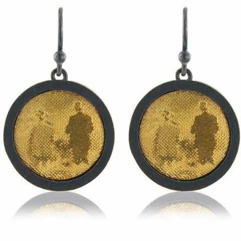 Countryside Couple Drop Earrings