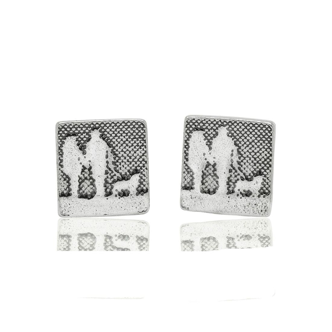Couple and Mans Best Friend Beach Walks Dog Earrings