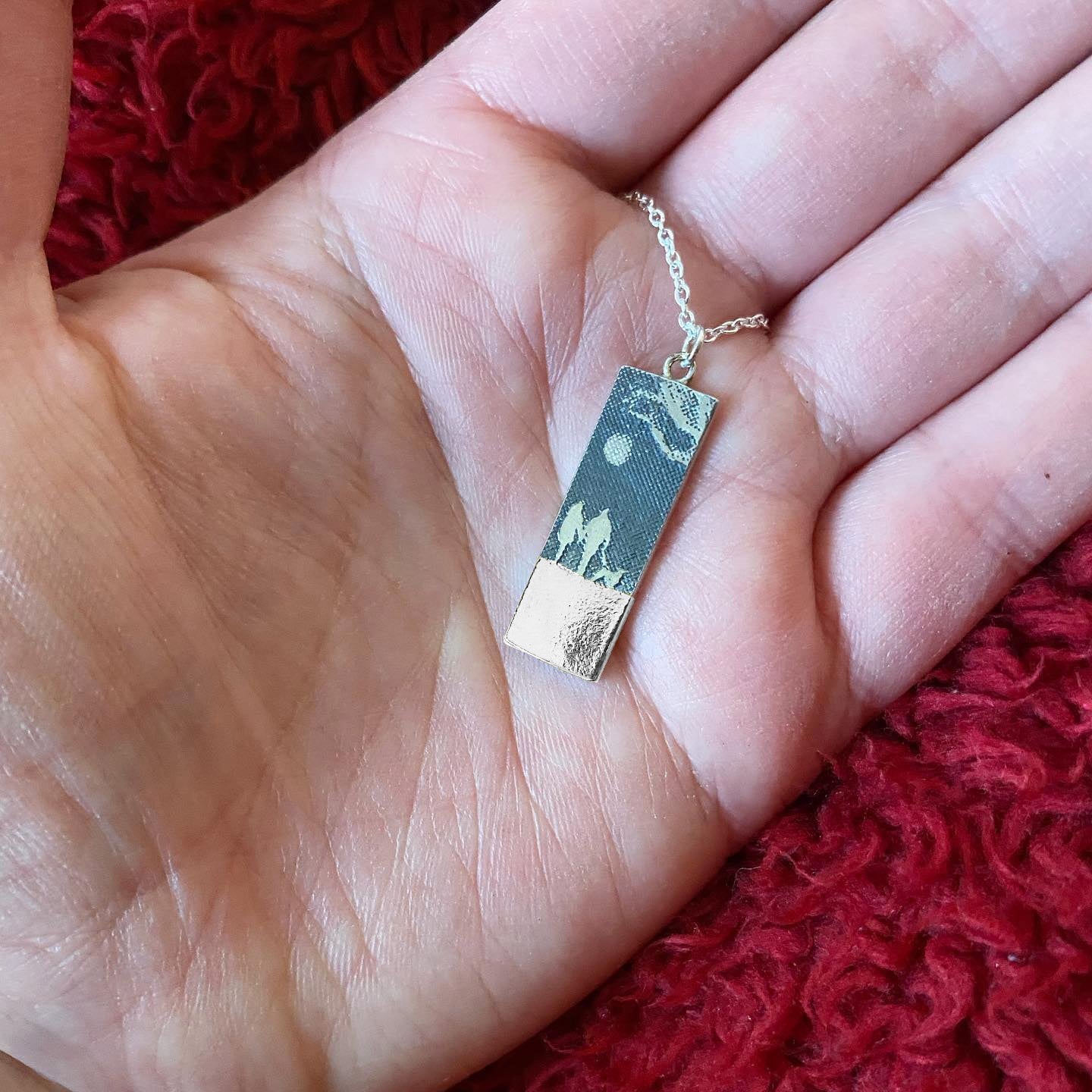 Couple & Mans Best Friend Nights Sky Necklace