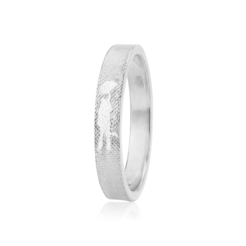 Dancing in the Rain Wedding Ring in White Gold/Platinum