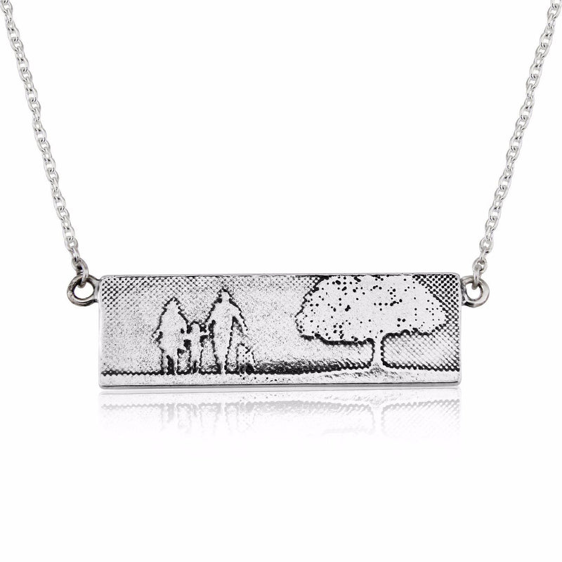 Dog Lovers Family Tree Necklace