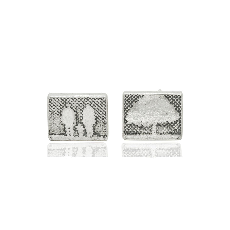 Family Tree Stud Earrings