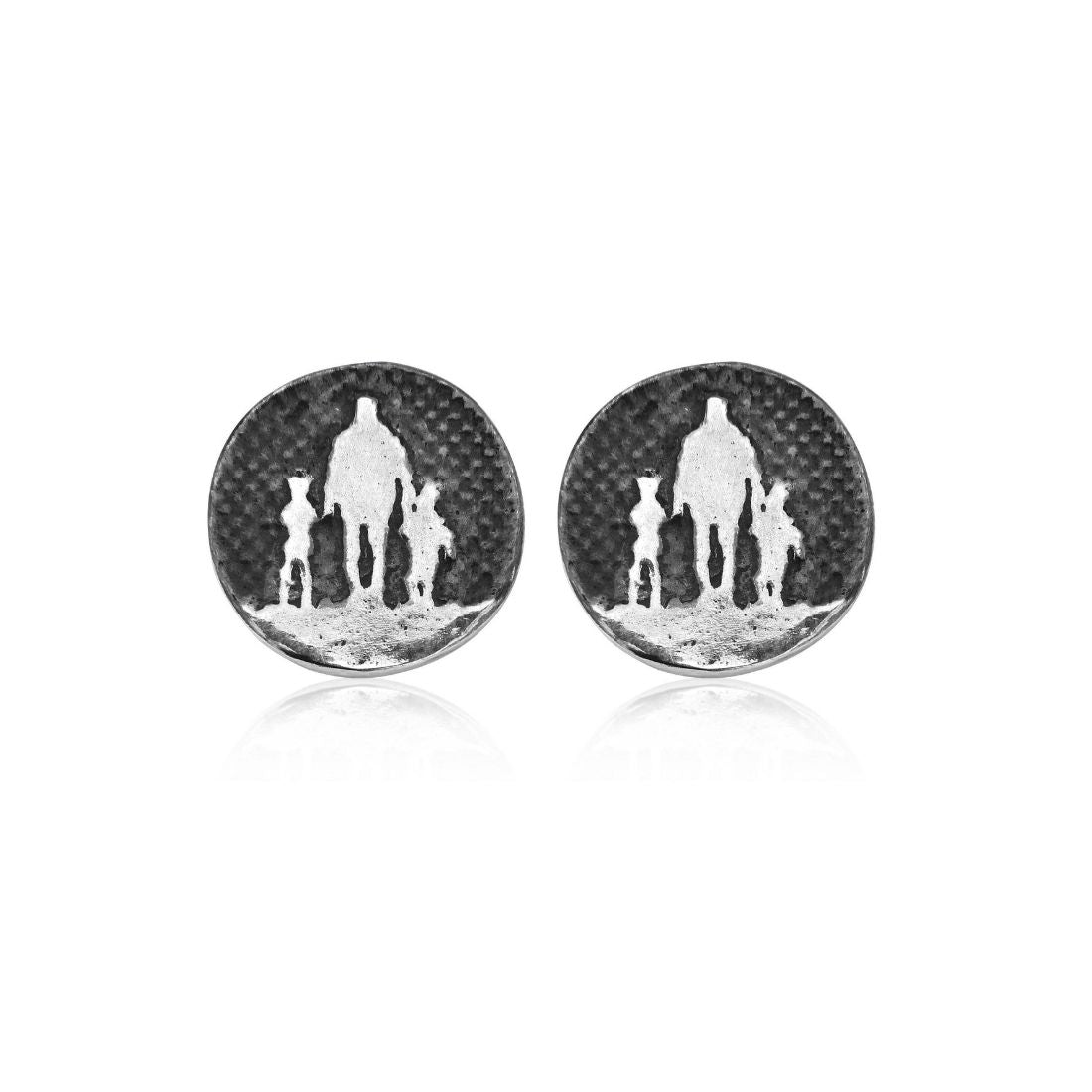 Father of Two Nights Sky Stud Earrings