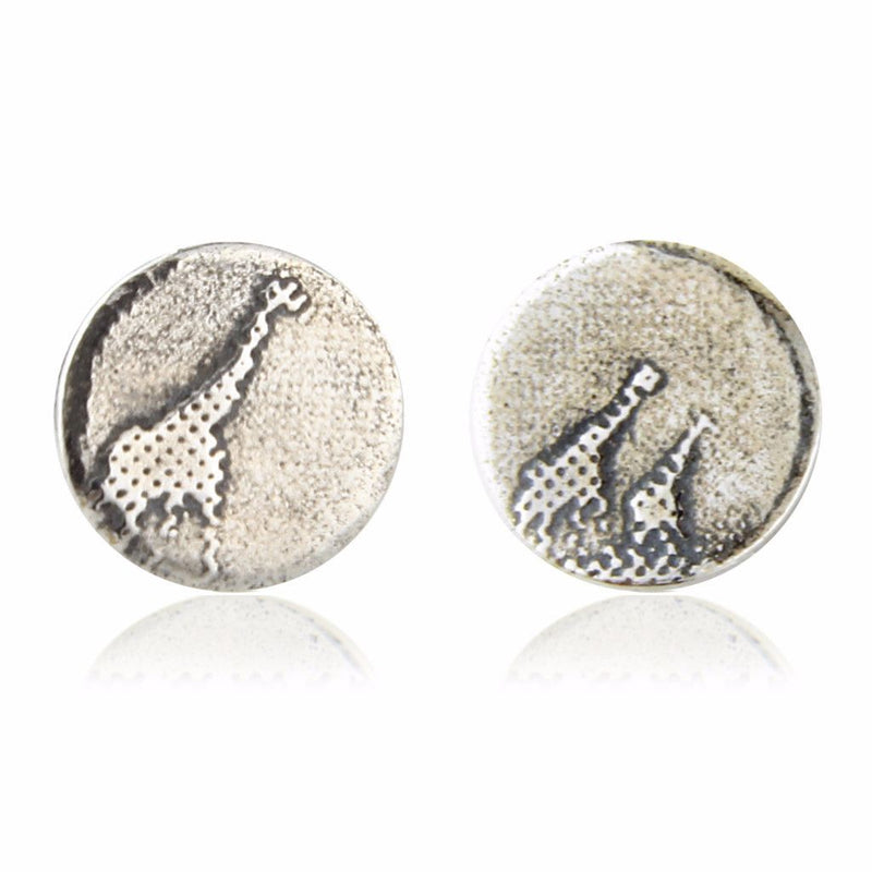 Giraffe Family Stud Earrings