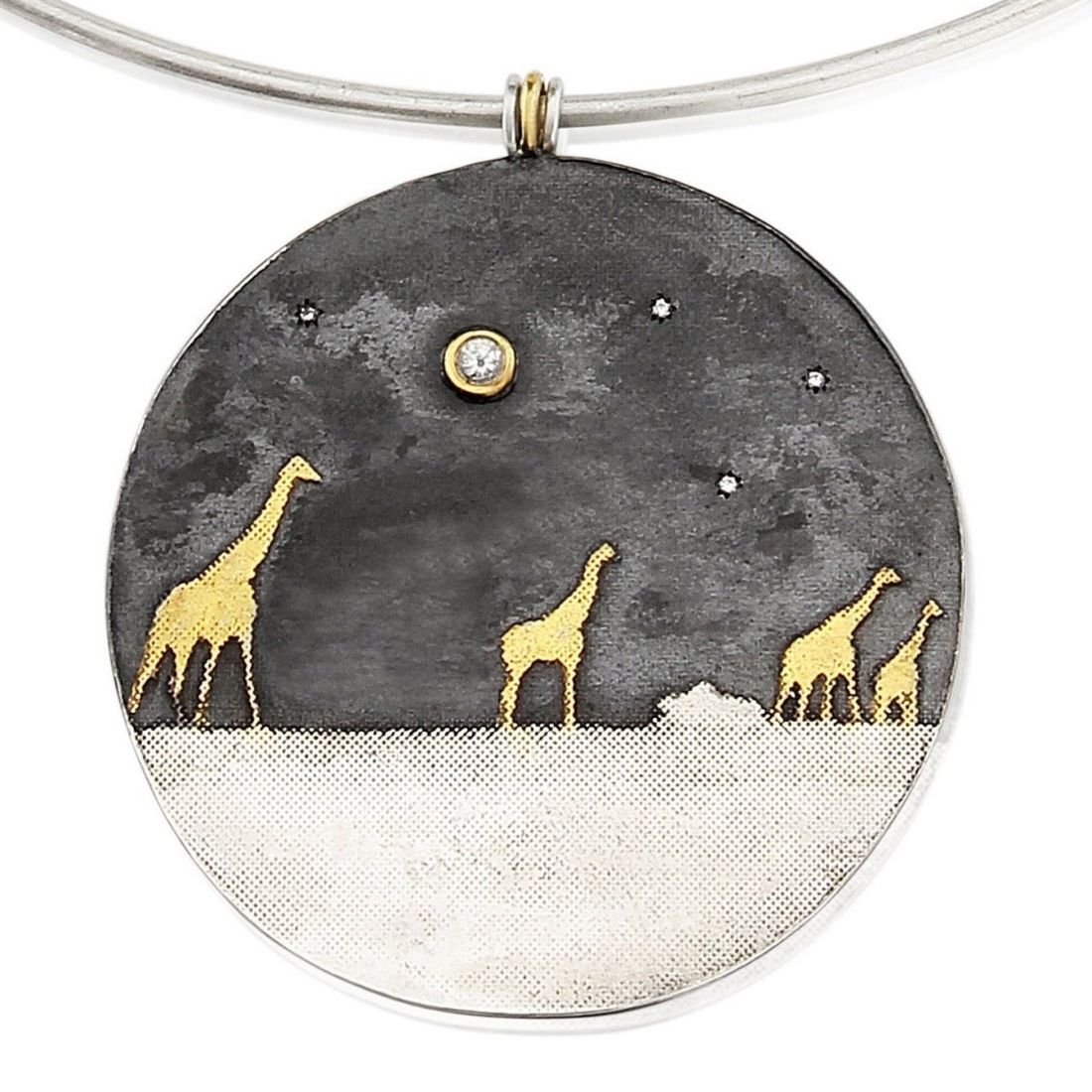 Giraffe Safari Showstopper Necklace & Locket