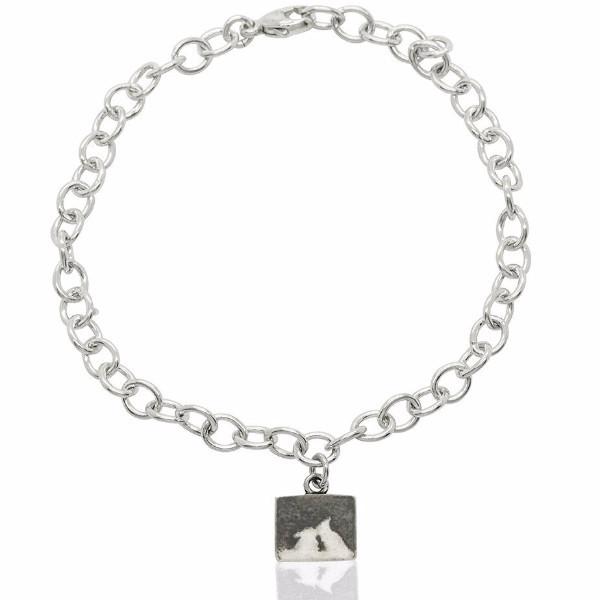 Kissing Bunny Rabbit Night's Sky Bracelet