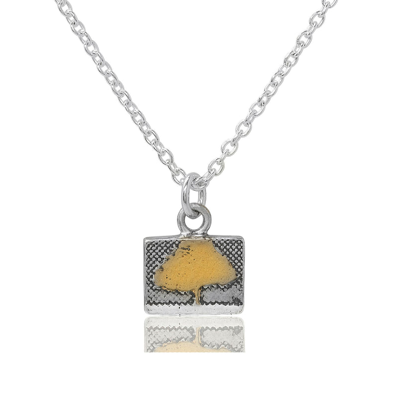 Little Golden Tree Necklace