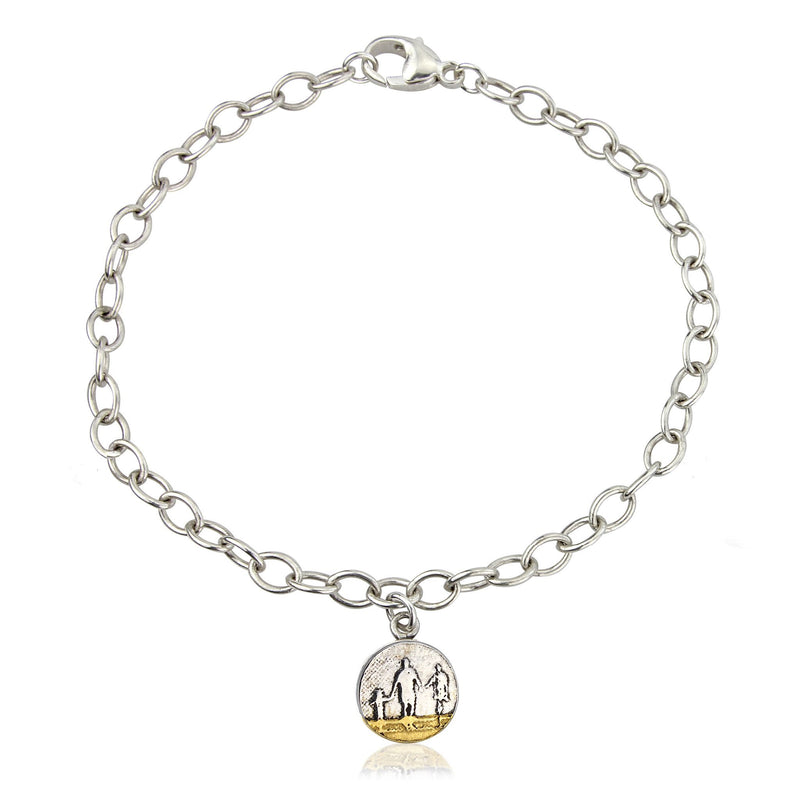 Little me you and mum on the beach bracelet