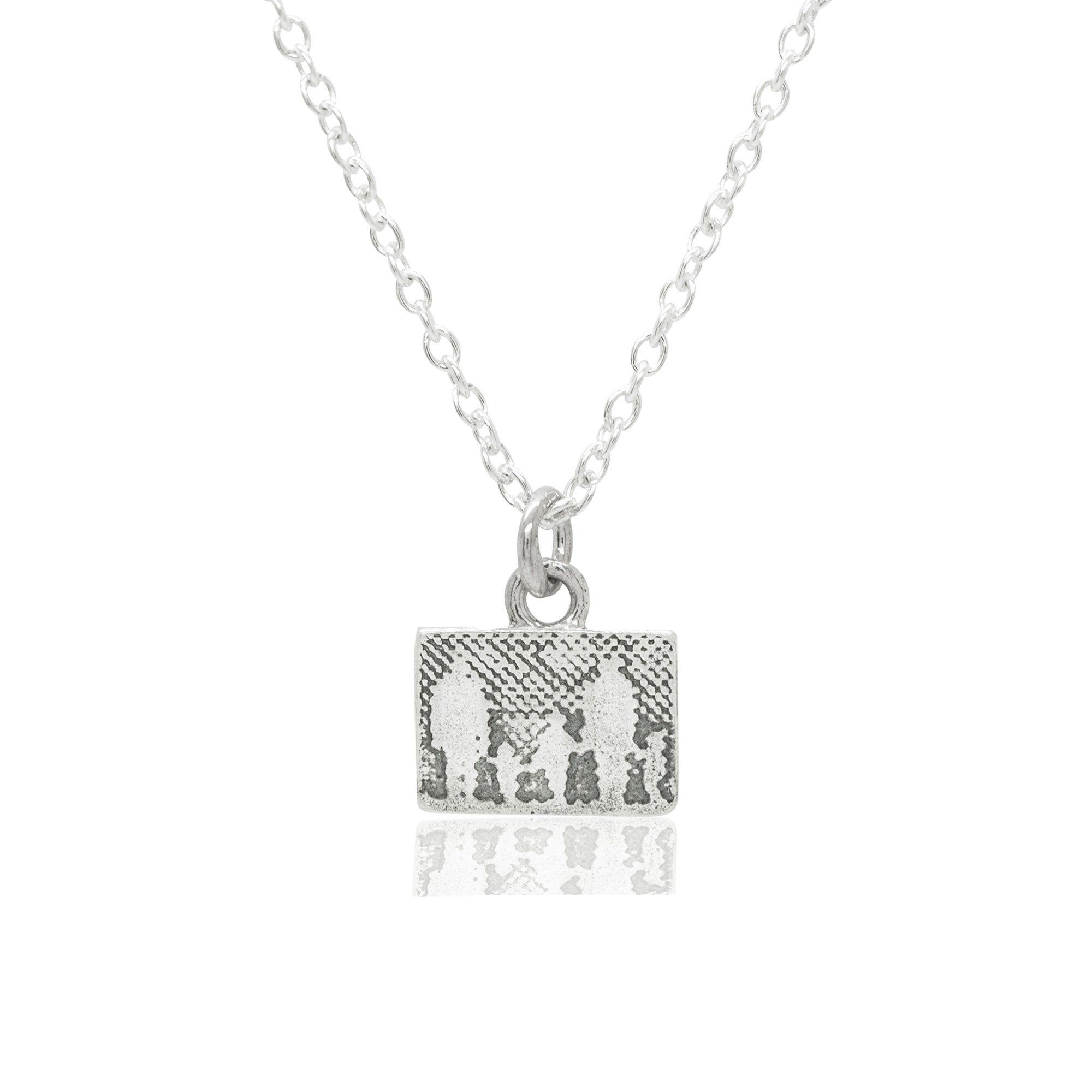 Little Silver Family Necklace