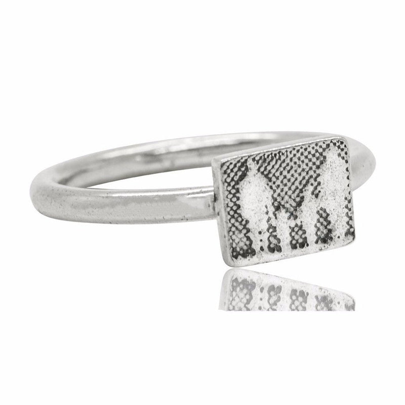 Little Silver Family Ring