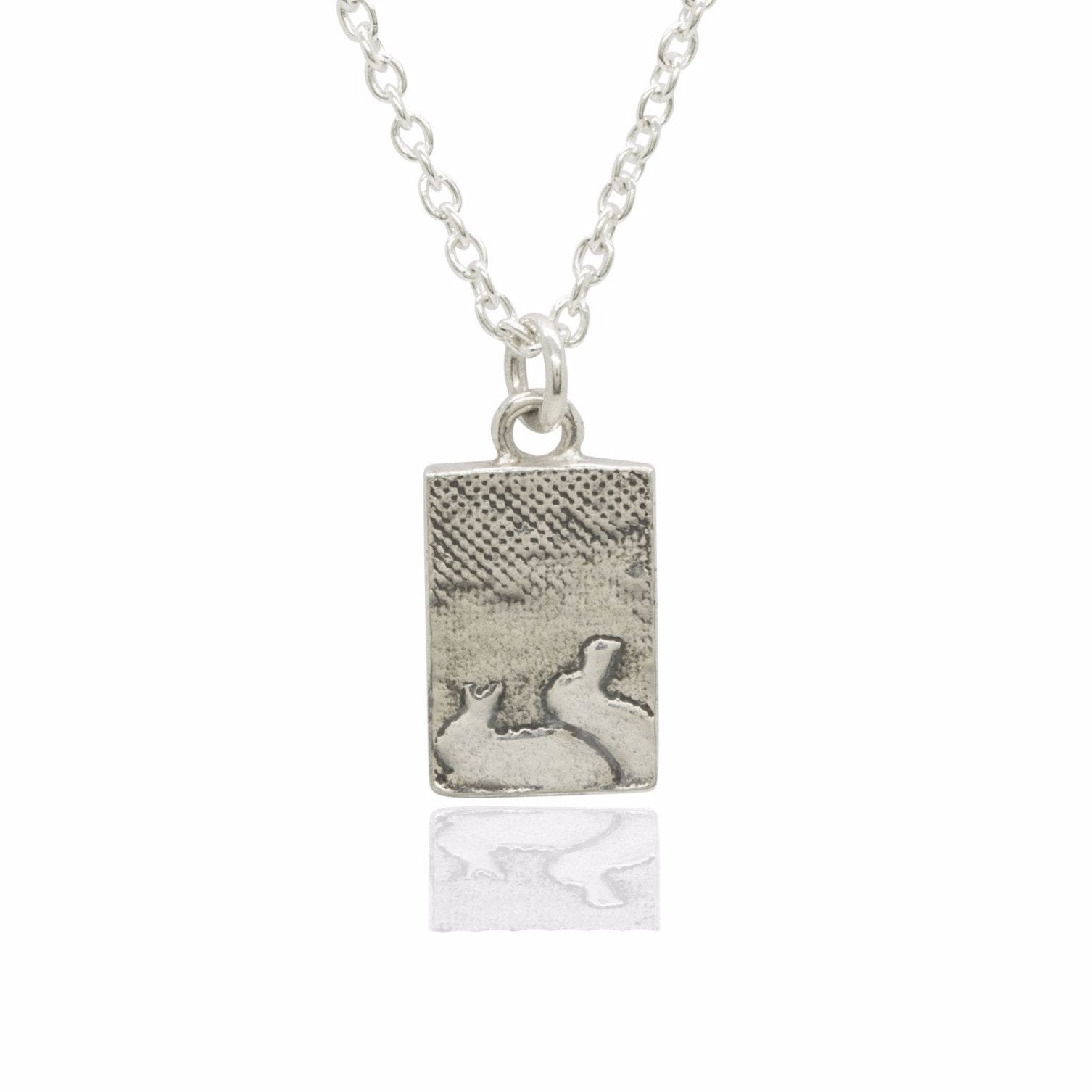Little Silver Rabbit Necklace
