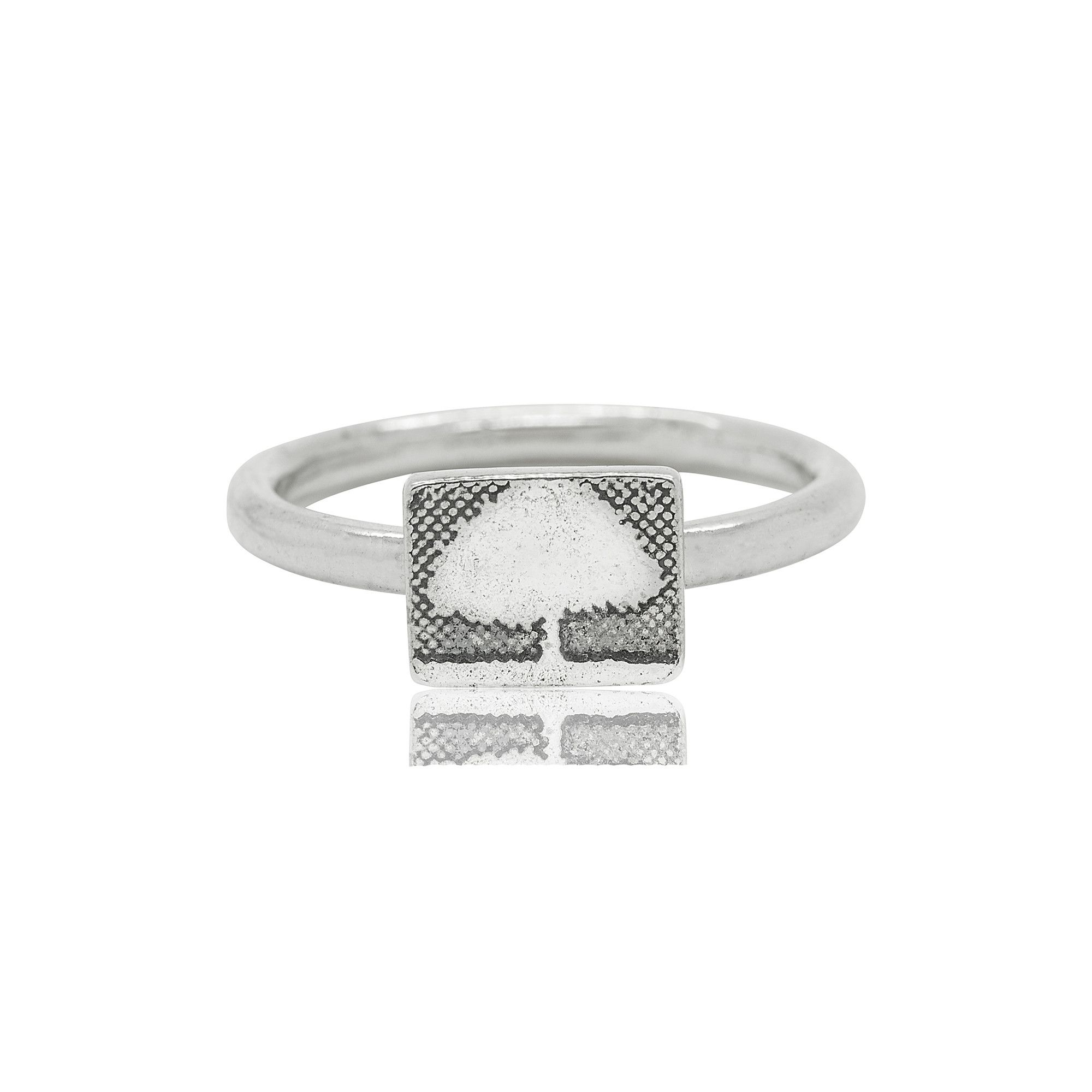 Little Silver Tree Ring
