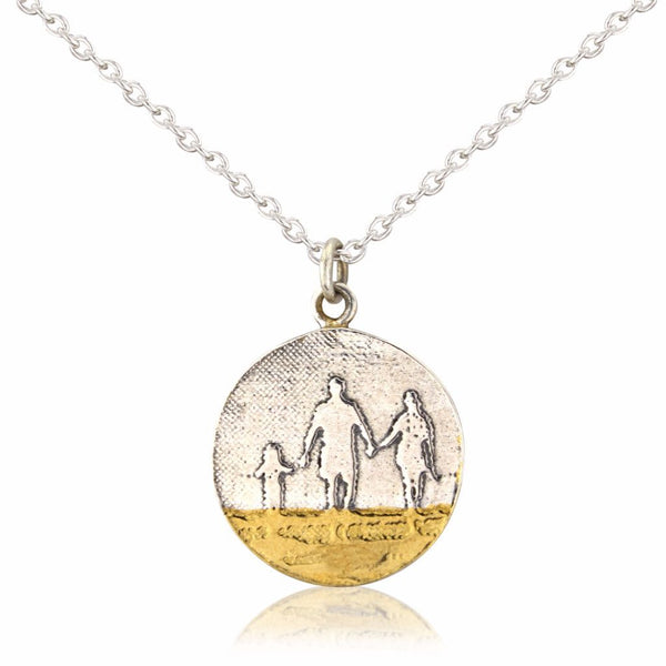 Me, You & Mum on the Beach Necklace