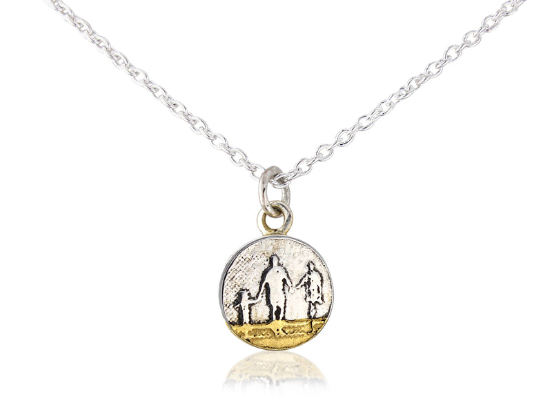 Me, You & Mum on the Beach Necklace