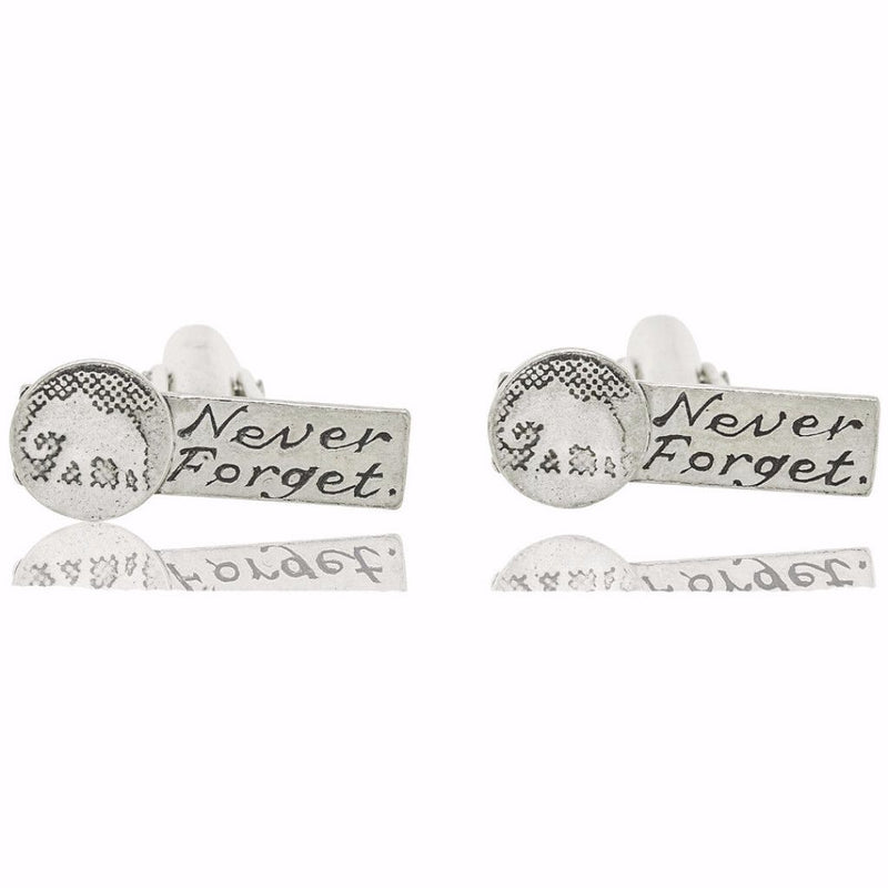 Never Forget Elephant Cufflinks