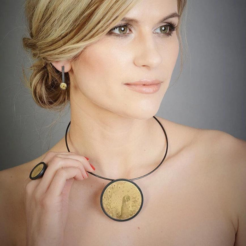 Peacock Statement Necklace