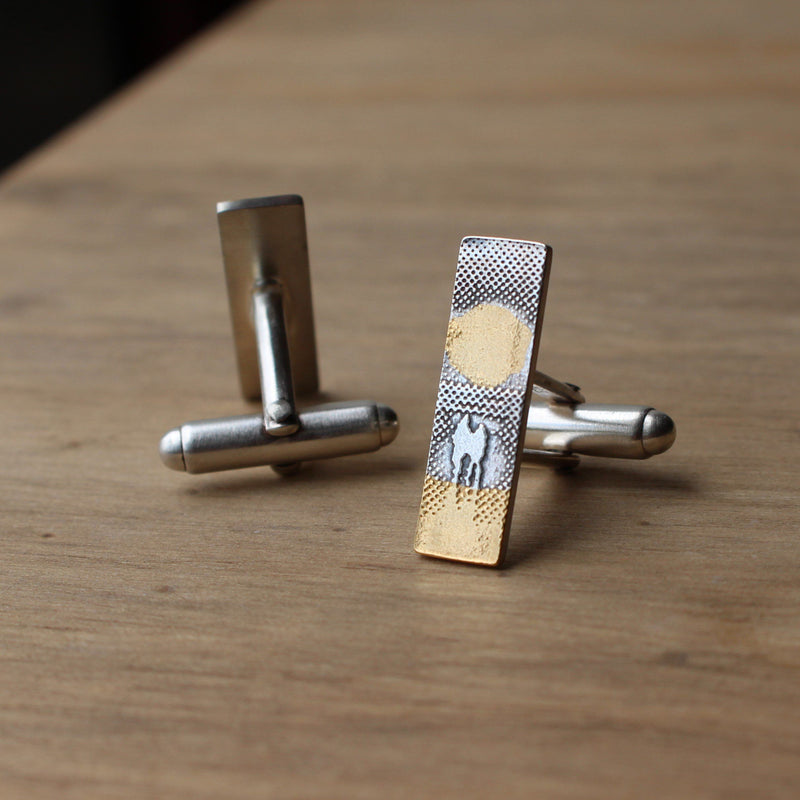 Sunset Couple Cufflinks