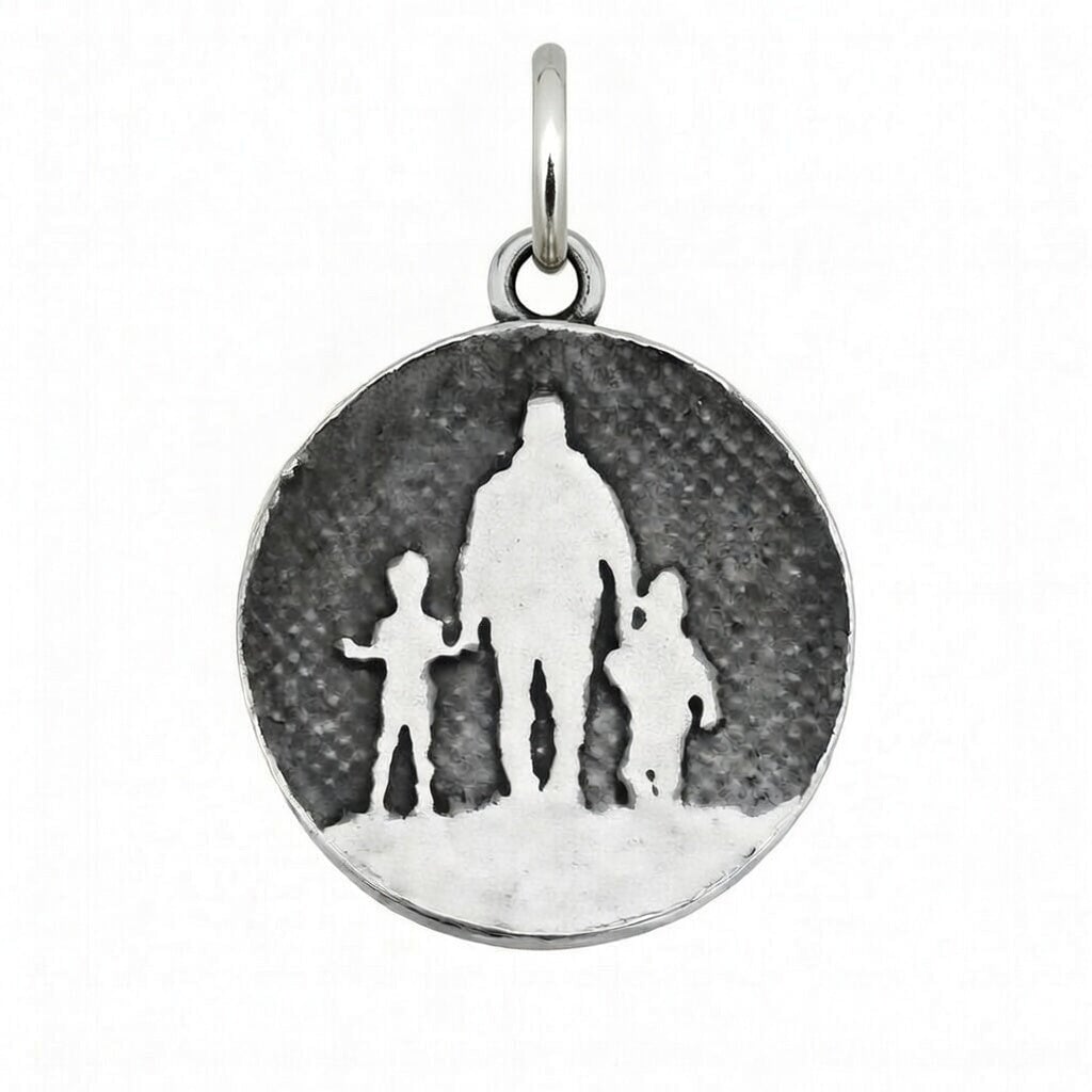Father of Two Small Nights Sky Charm (Small)