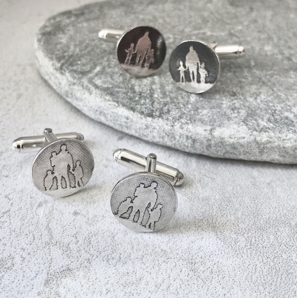Father and Child Cufflinks