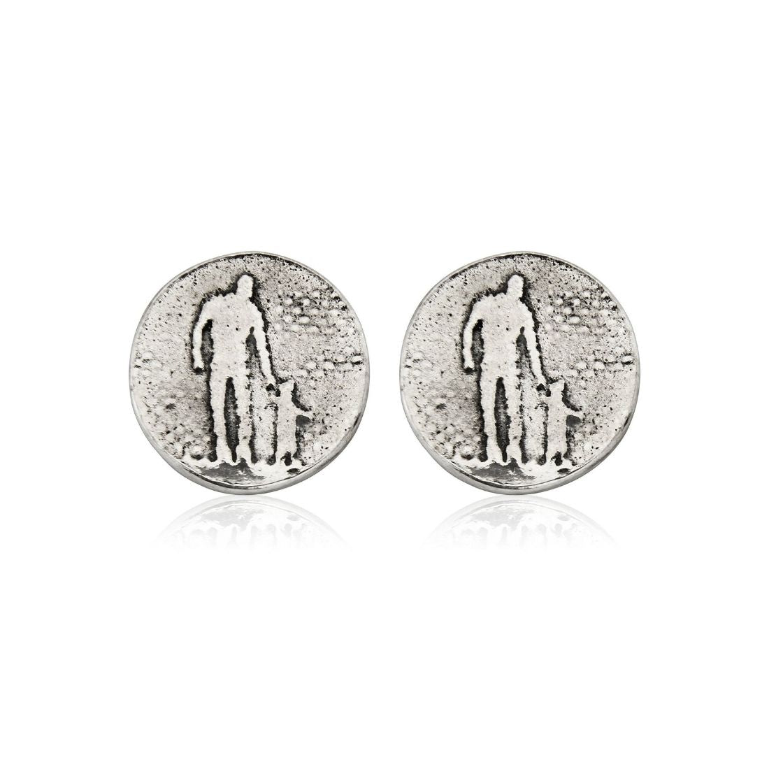 Father and Child Studs