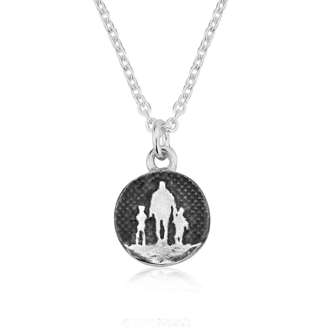 Father of Two Small Nights Sky Necklace (Small)