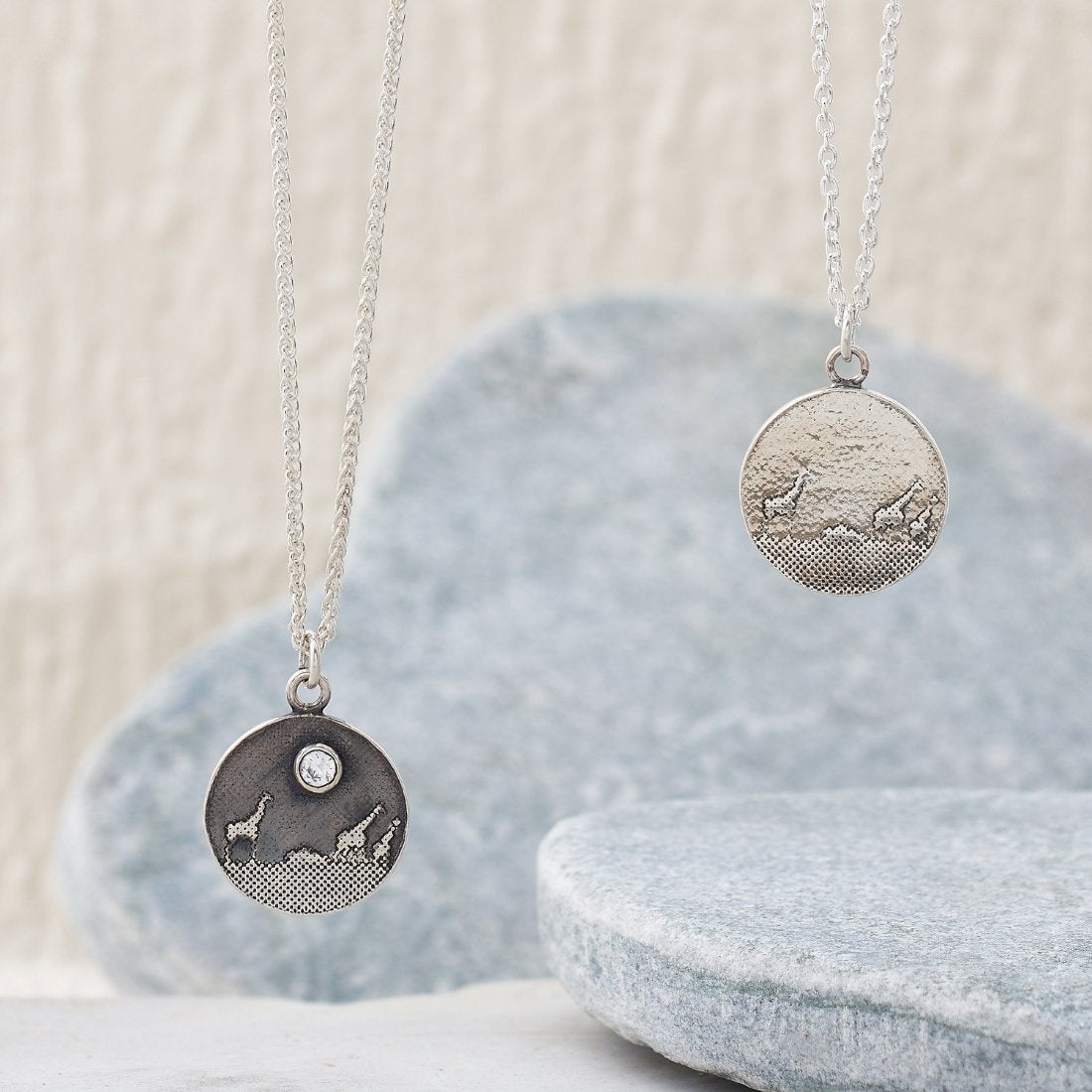 Giraffe Family Necklace