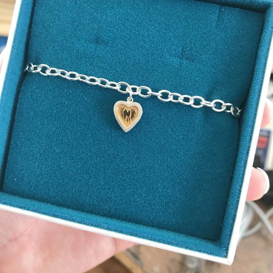 Hearts of Gold bracelet