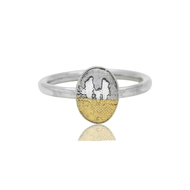 Little Footprints in the Sand Family Ring