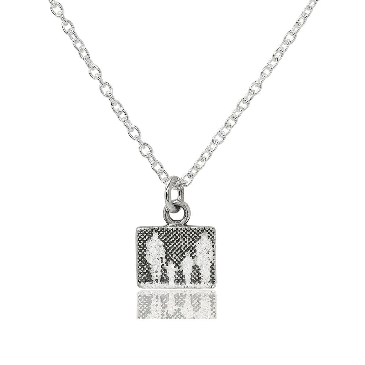 Little Silver Family Necklace