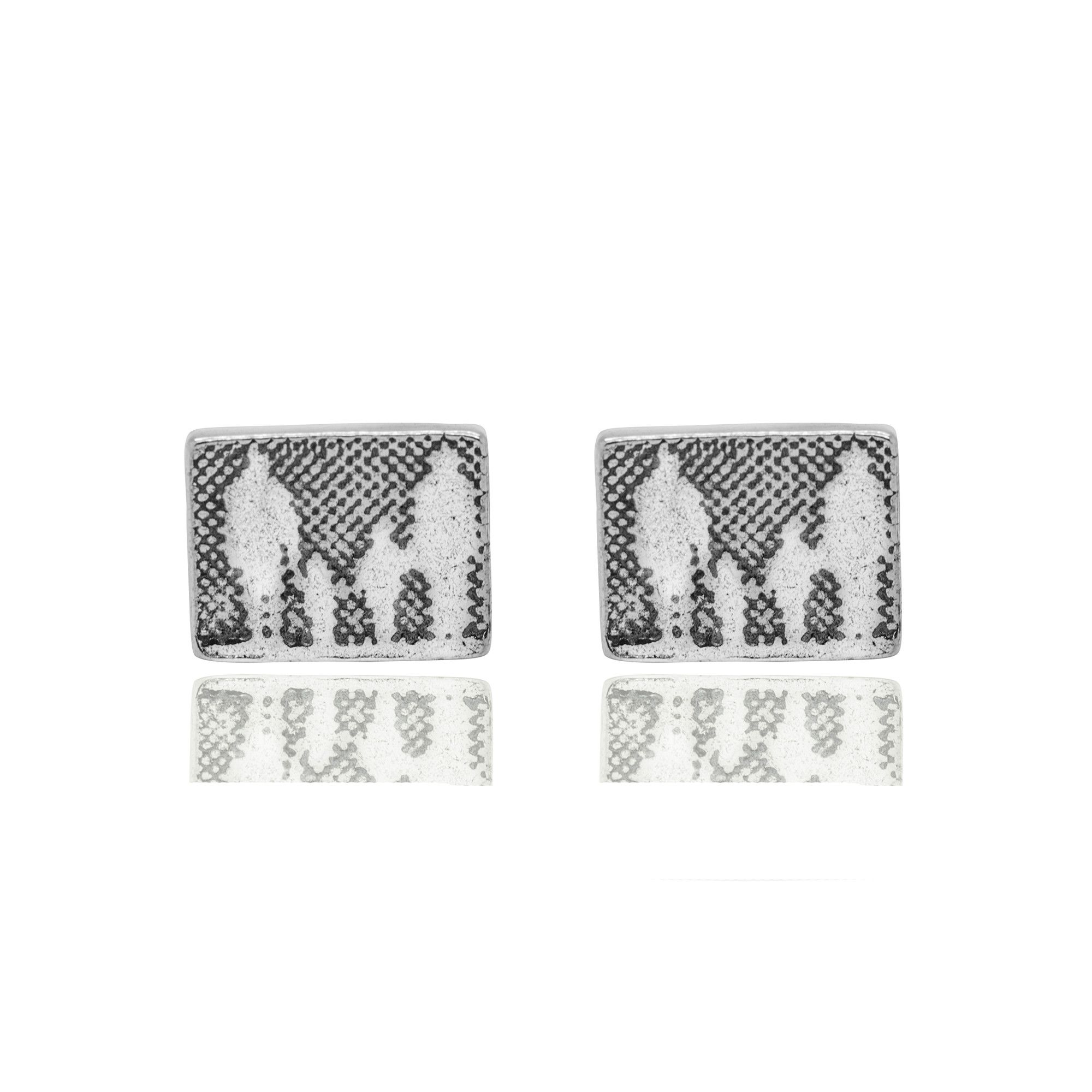Little Silver Family Stud Earrings