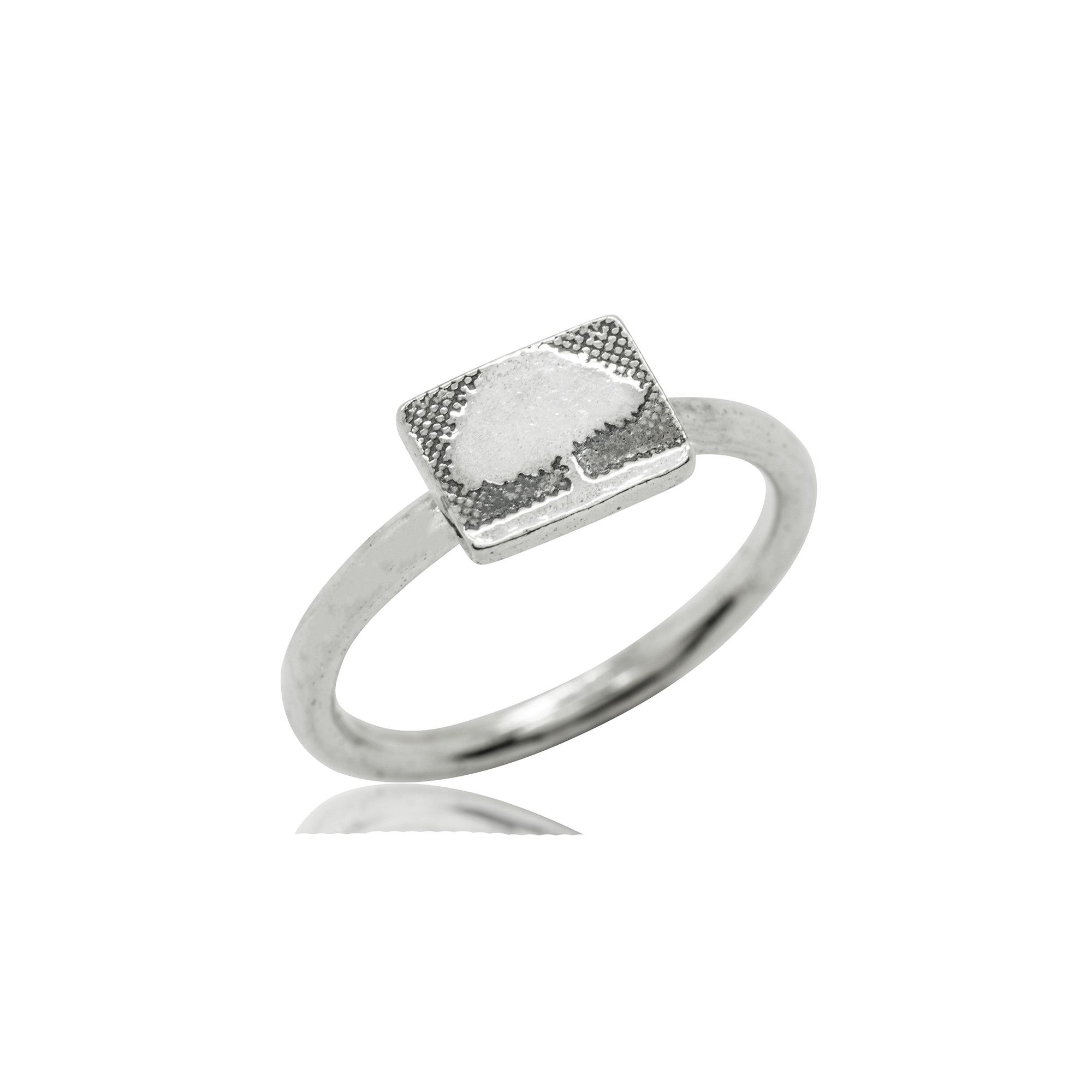 Little Silver Tree Ring