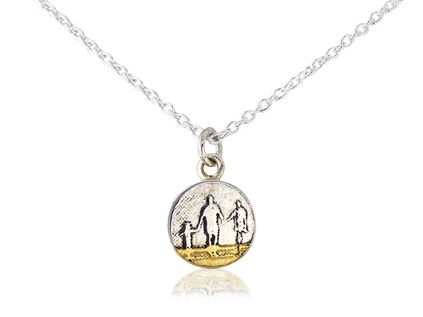Me, You & Mum on the Beach Necklace