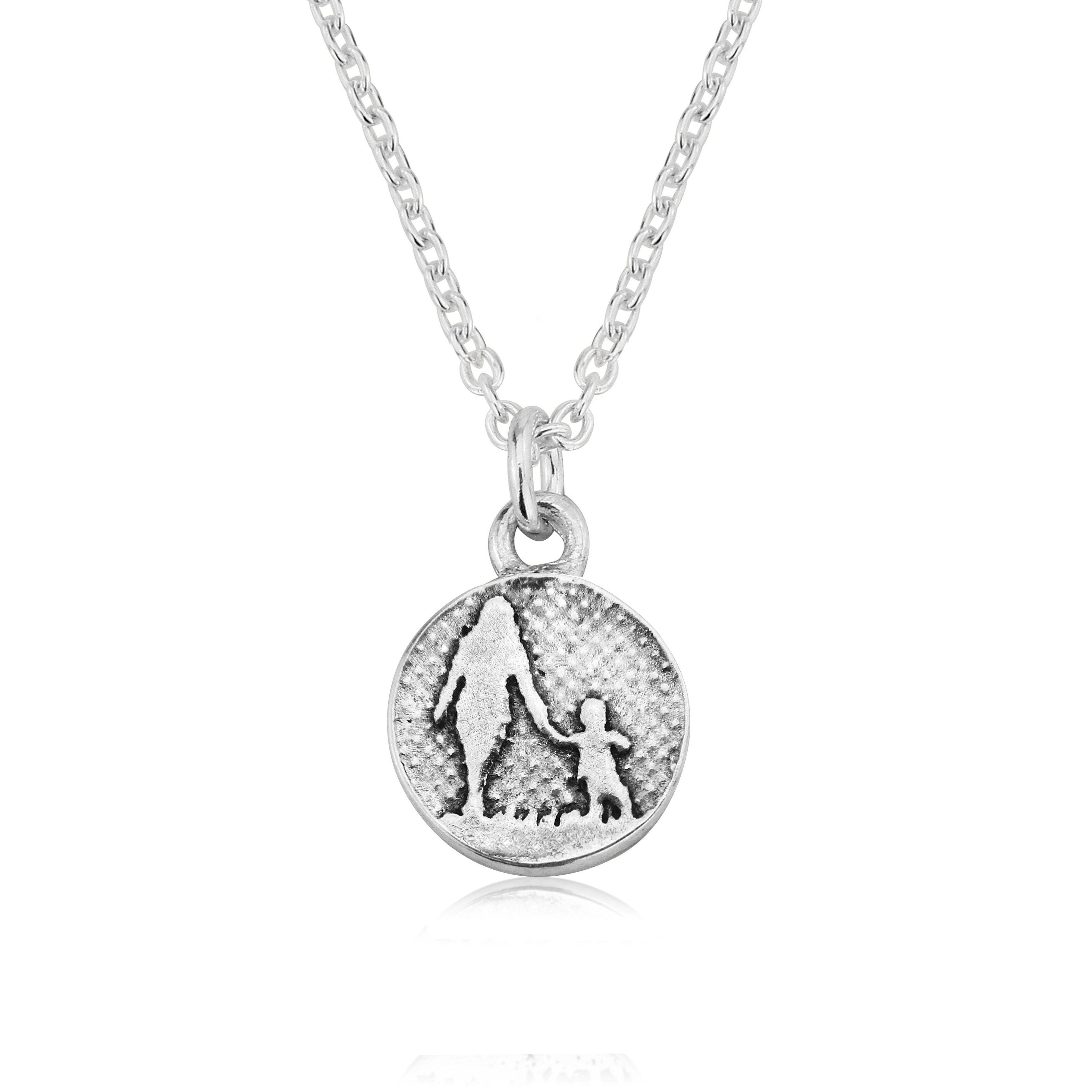 Mother and Child Necklace (small)