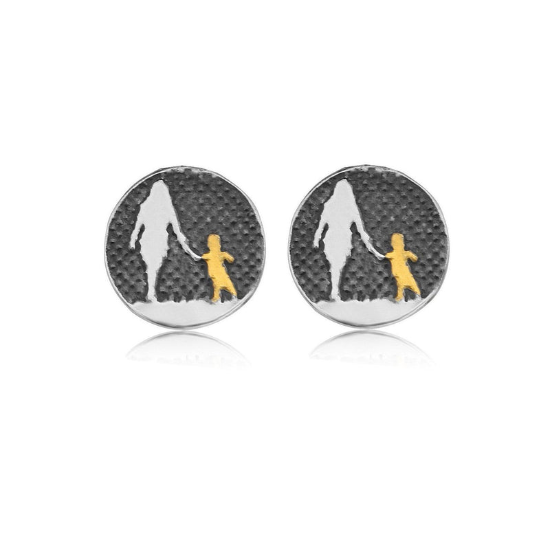 Mother and Child Nights Sky Studs