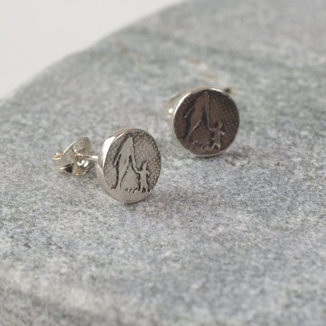 Mother and Child Studs