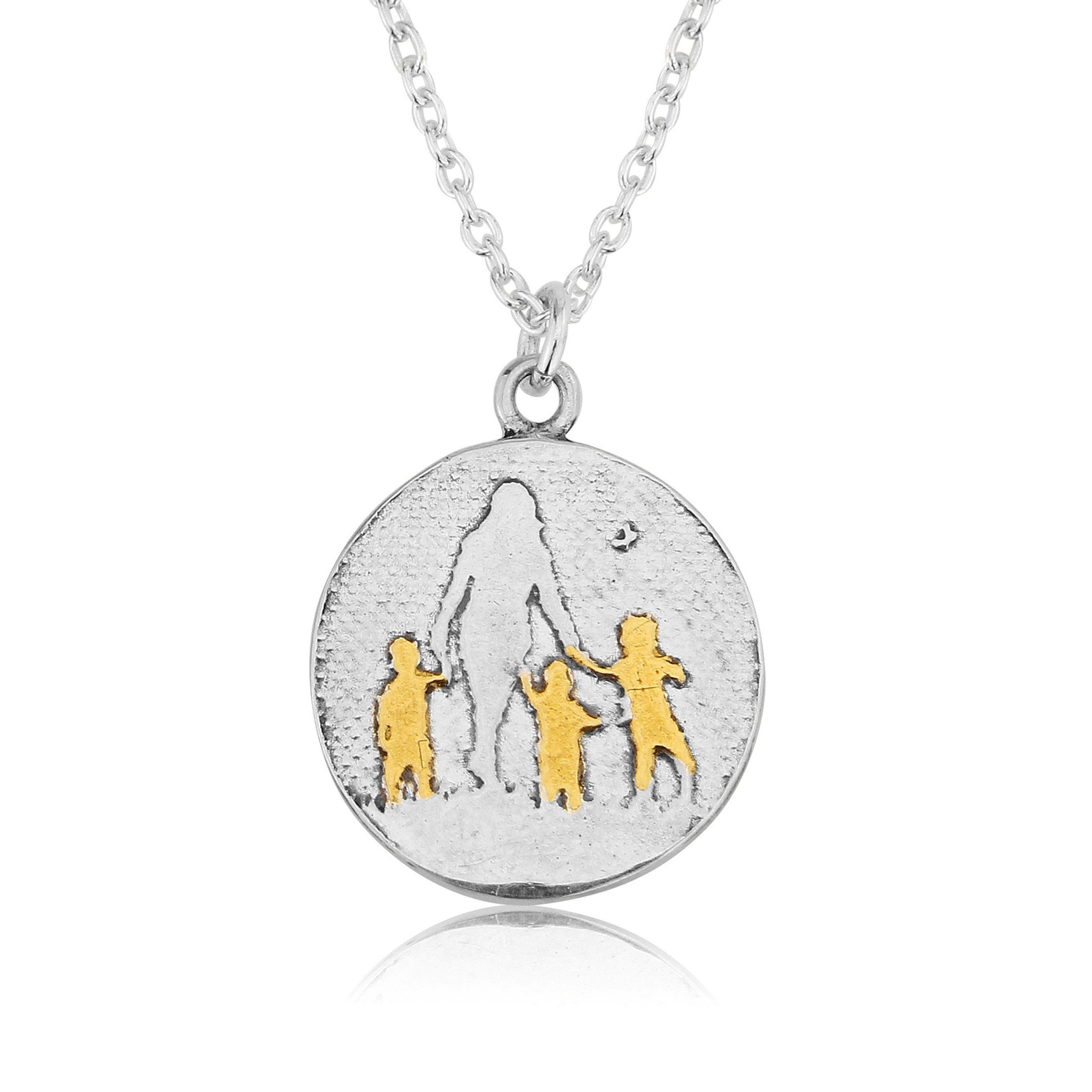 Mother of Three Necklace
