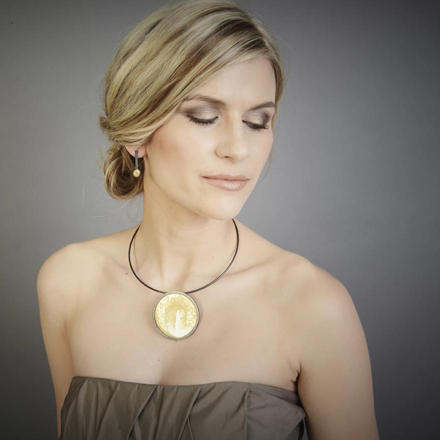 Peacock Statement Necklace