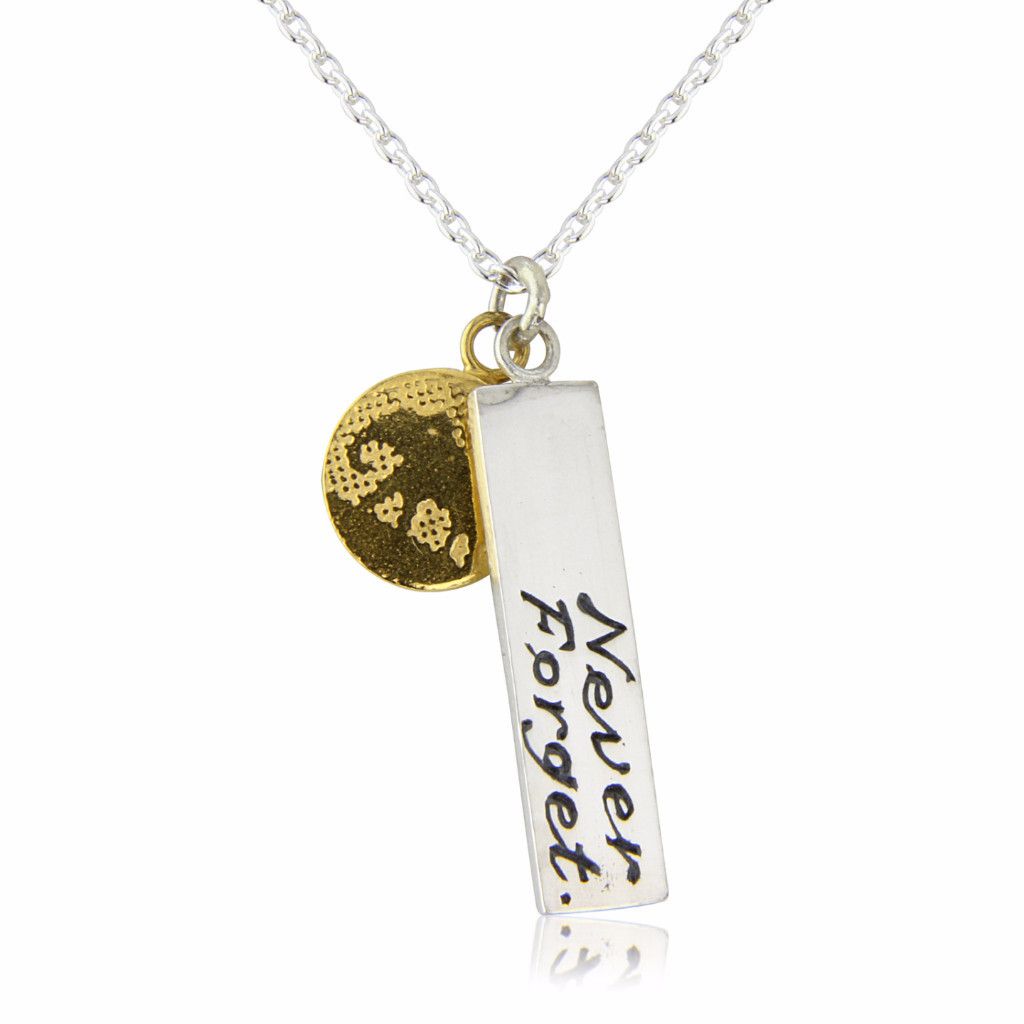 Silver Elephant Necklace With 22ct Gold Vermeil
