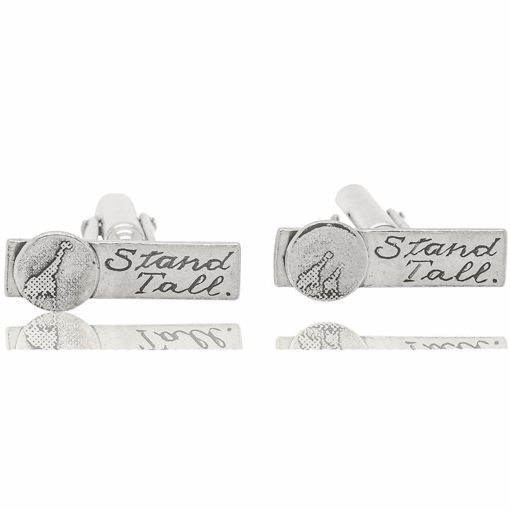 Stand tall giraffe cufflinks