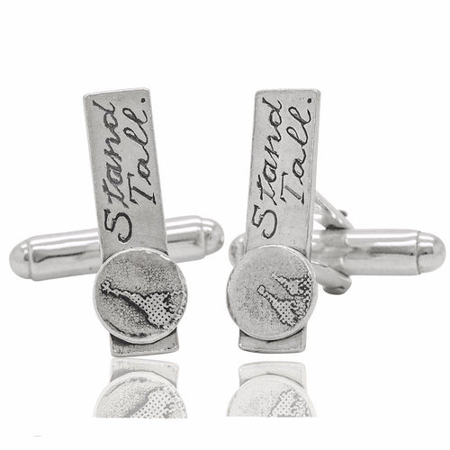 Stand tall giraffe cufflinks
