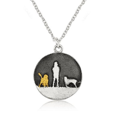 Walks Under Night's Sky Dog Necklace (small)
